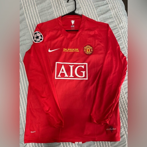 Soccer jersey Cristiano Ronaldo 2008 final original jersey new - Picture 1 of 6